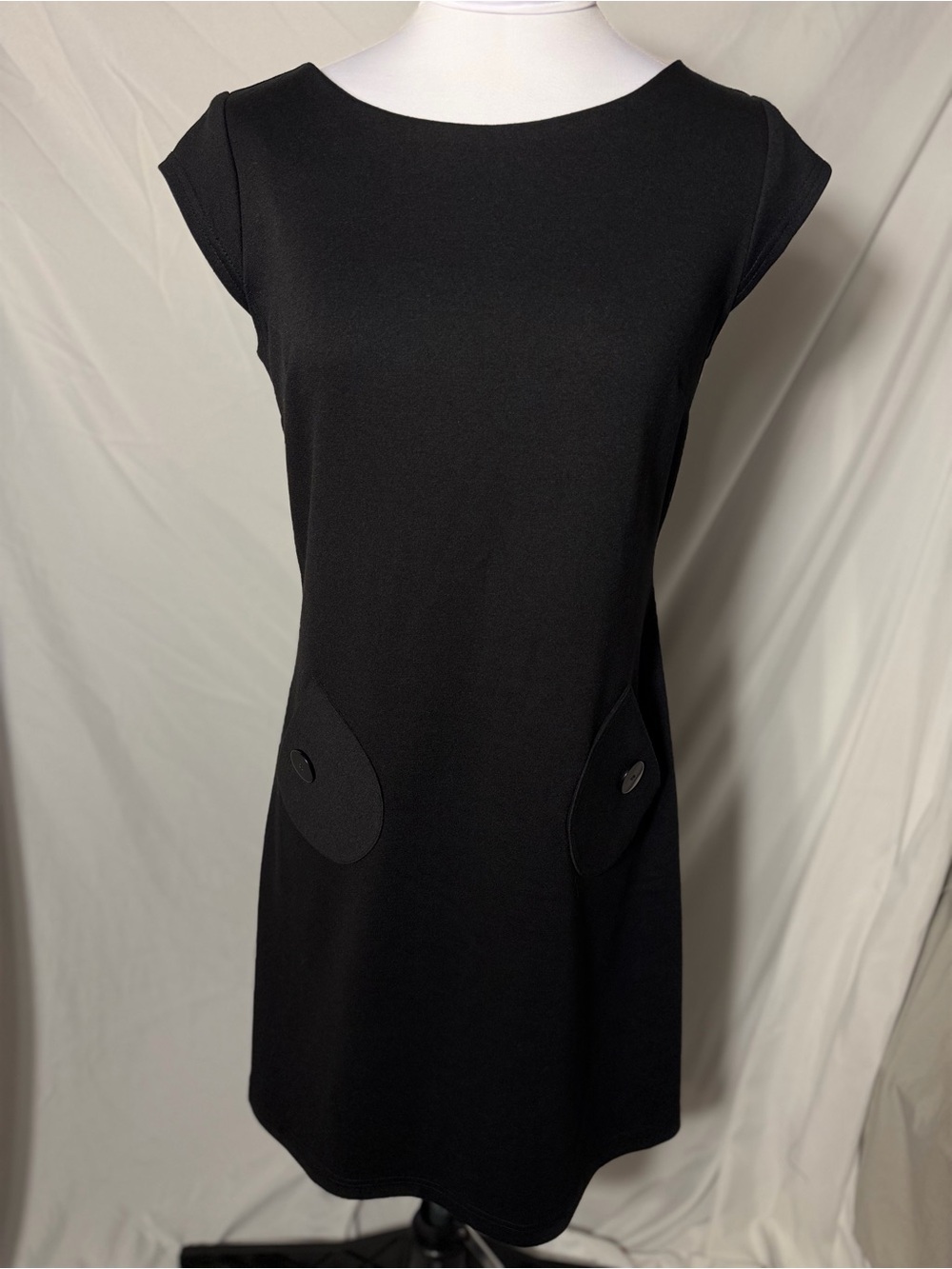 Madison Leigh black tunic dress